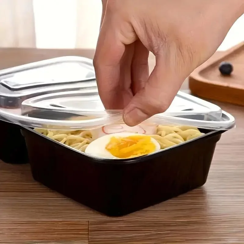 10 Sets Disposable Food Boxes  - Food Storage Freezer Containers ulasan dan harga